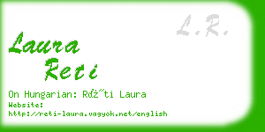 laura reti business card